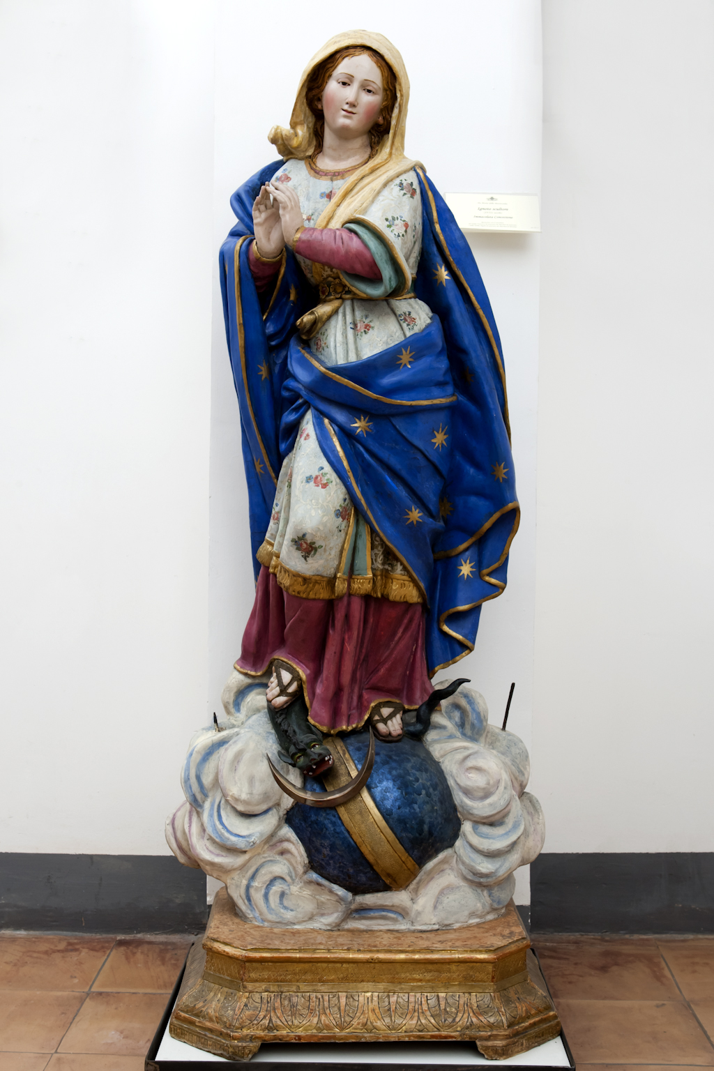 Immacolata Concezione (scultura) - bottega napoletana (prima metà sec. XIX)