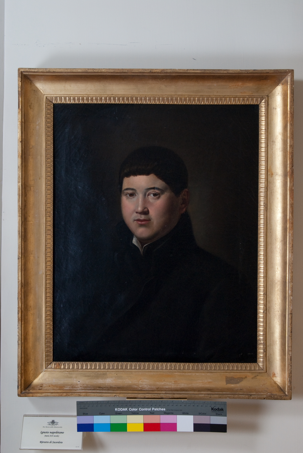 ritratto d'uomo (dipinto) di Forte Gaetano (metà sec. XIX)