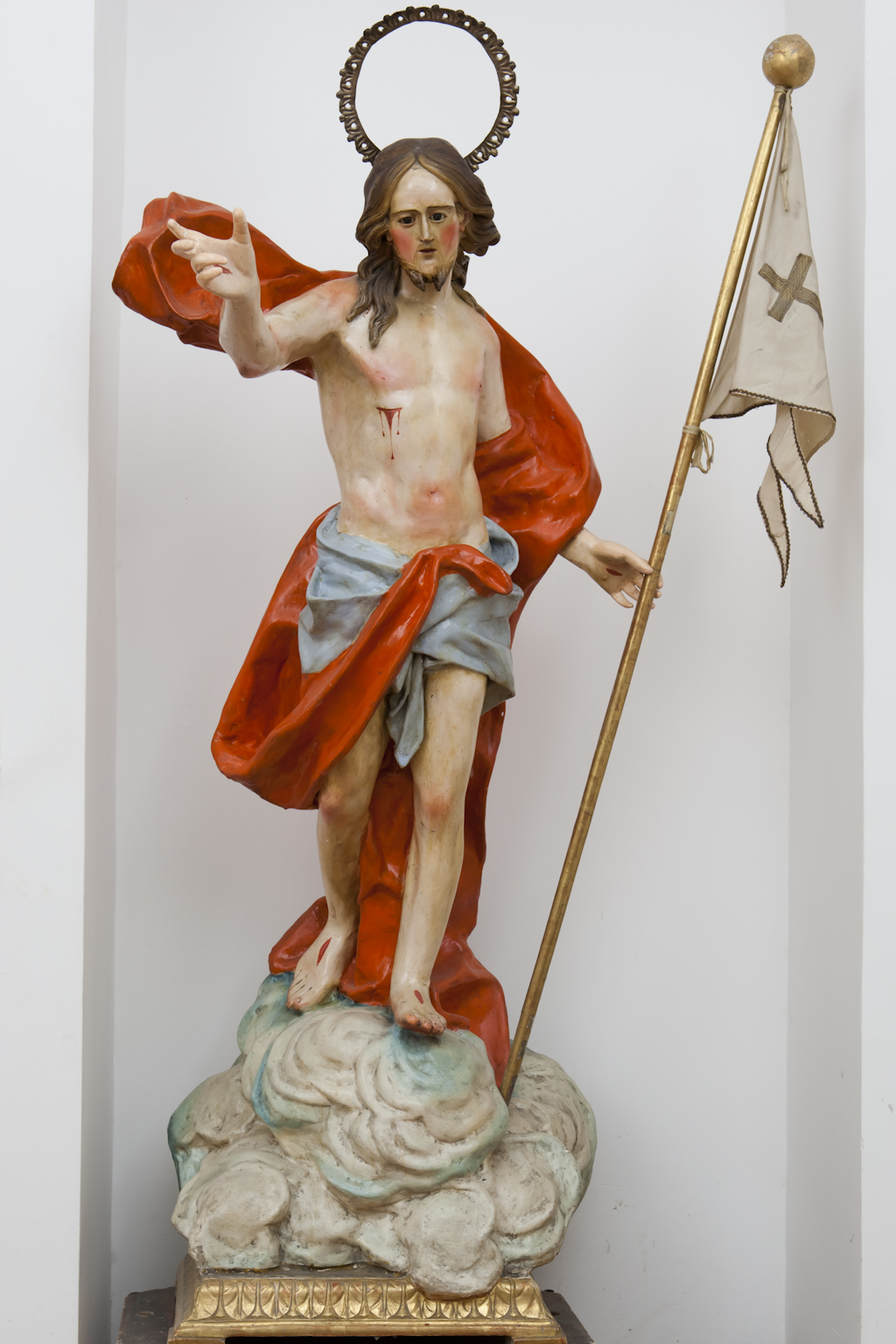 Cristo risorto (statua) - bottega napoletana (seconda metà sec. XIX)