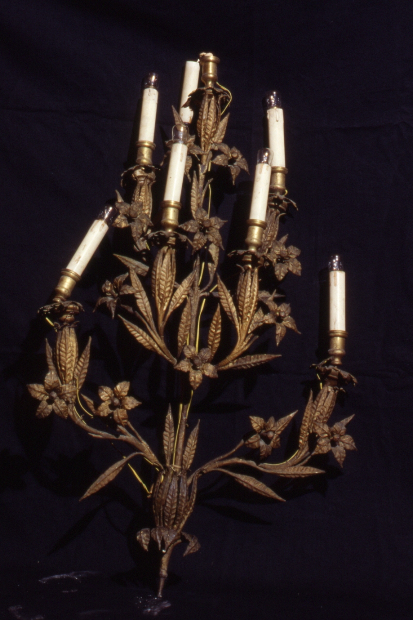 candeliere, serie - bottega napoletana (metà sec. XIX)