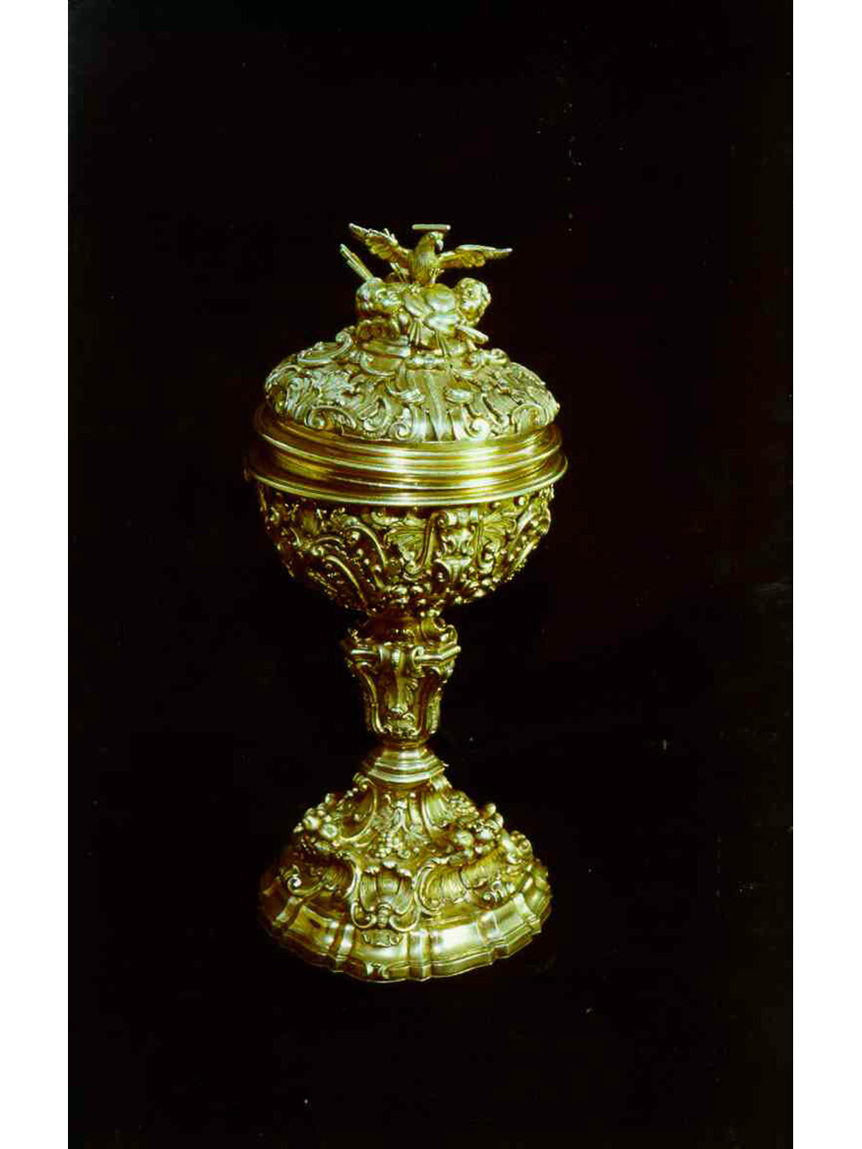 pisside - bottega napoletana (metà sec. XVIII)