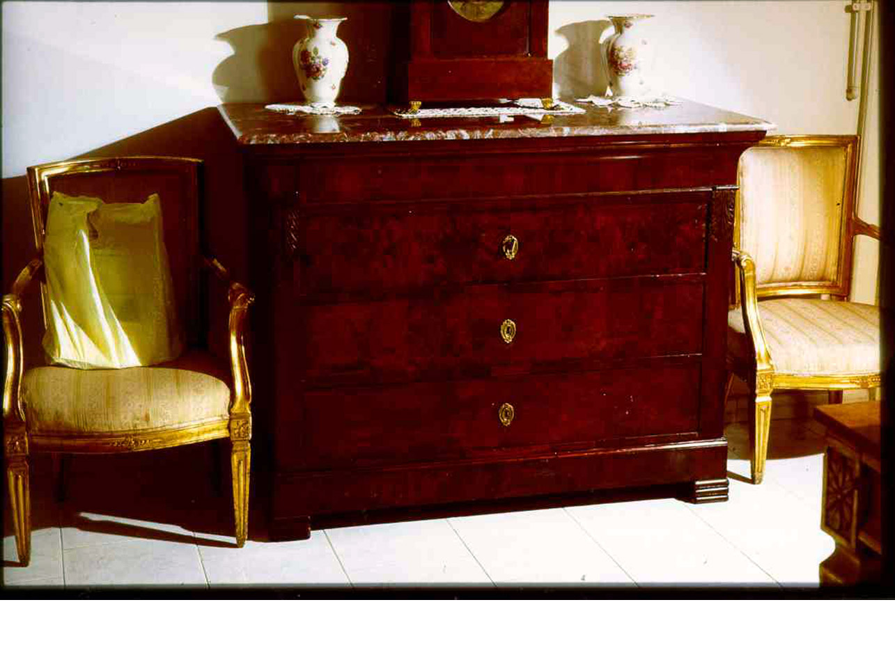 comò - bottega napoletana (fine sec. XIX)