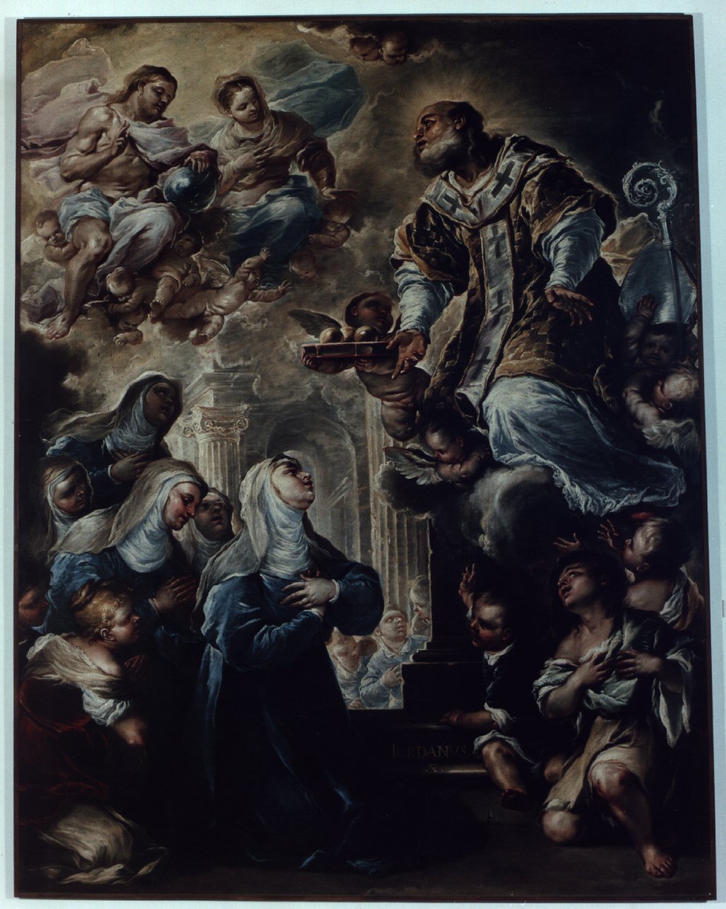 gloria di San Nicola (dipinto) di Giordano Luca (sec. XVII)
