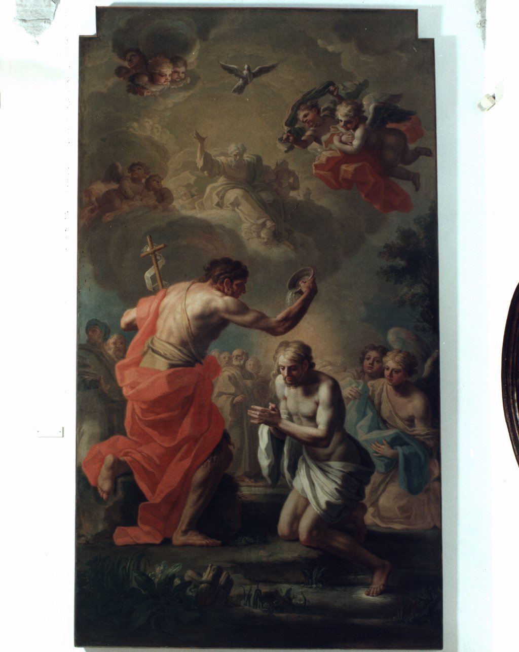 battesimo di Cristo (dipinto) di Starace Franchis Gerolamo (seconda metà sec. XVIII, sec. XVIII)
