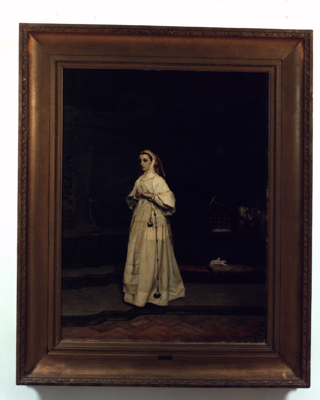 monaca (dipinto) di Tofano Eduardo (sec. XIX)