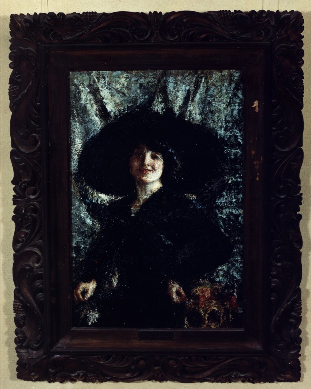ritratto della principessa Tina Pignatelli (dipinto) di Mancini Antonio (primo quarto sec. XX, sec. XX)