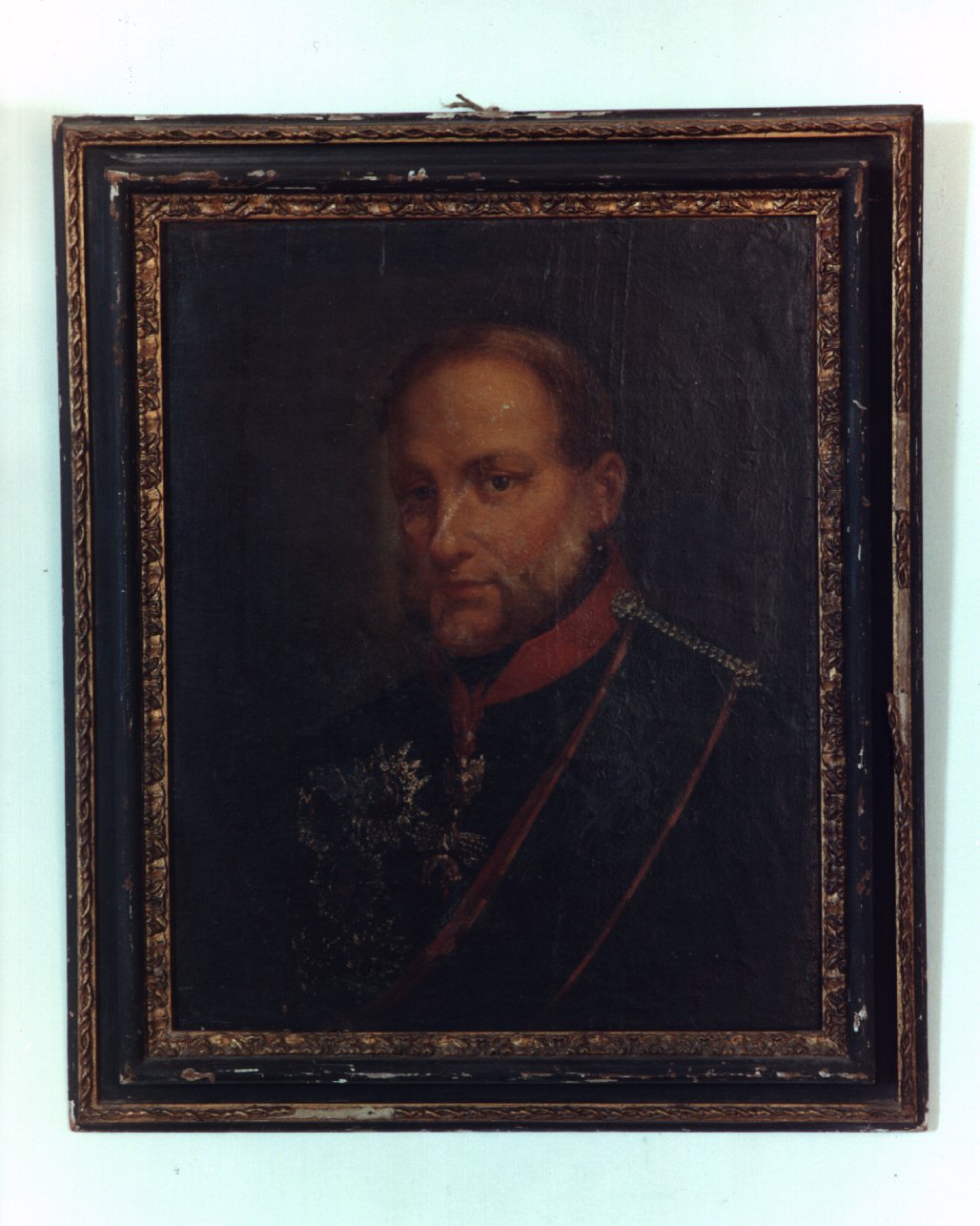 ritratto di Ferdinando II di Borbone (dipinto) - ambito napoletano (sec. XIX)