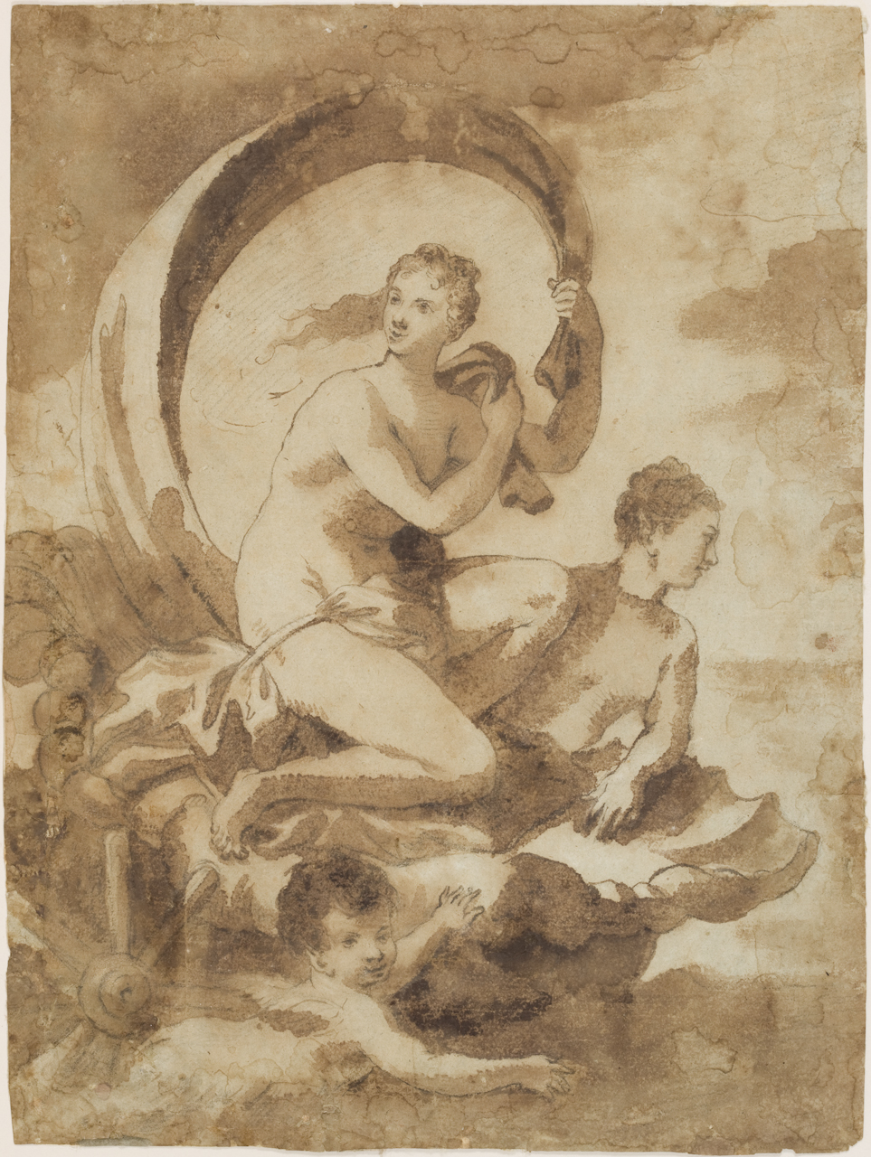 Trionfo di Galatea (disegno) - ambito napoletano (prima metà sec. XVIII)