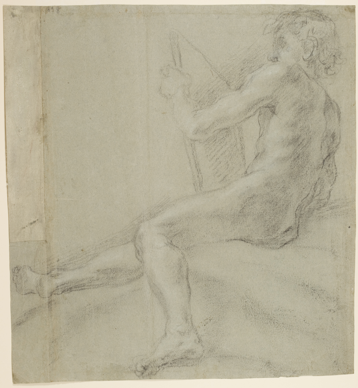 studio di Evangelista (disegno) di Schedoni Bartolomeo (secc. XVI/ XVII)