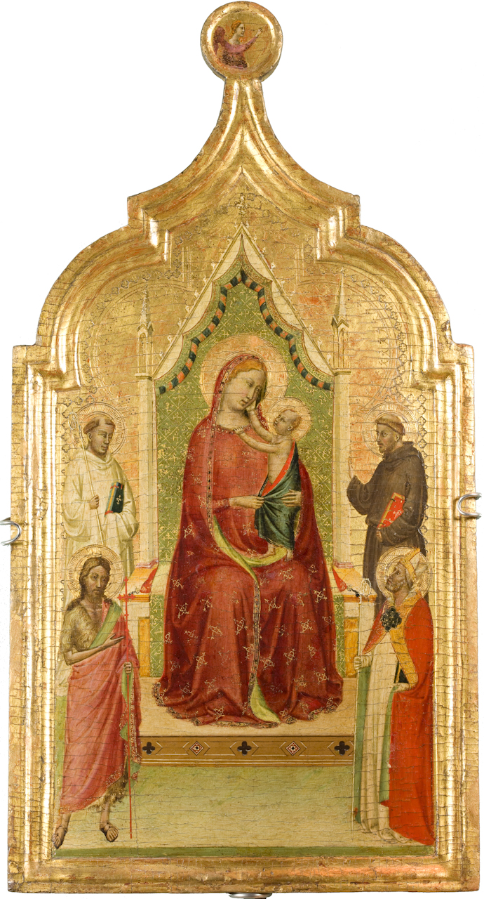 Madonna con Bambino e Santi (dipinto) di Daddi Bernardo (sec. XIV)