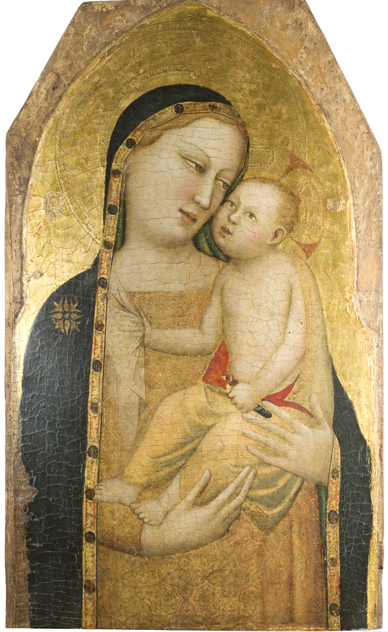 Madonna con bambino (dipinto) di Daddi Bernardo (sec. XIV)