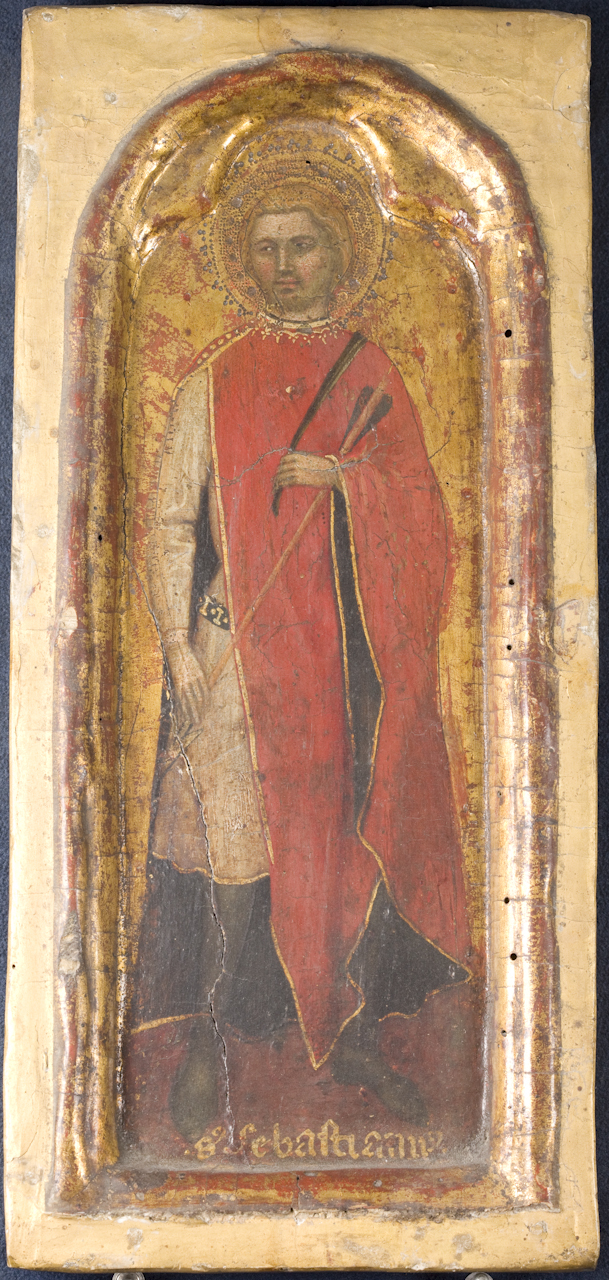 San Sebastiano (dipinto) di Di Bartolo Taddeo (sec. XV)