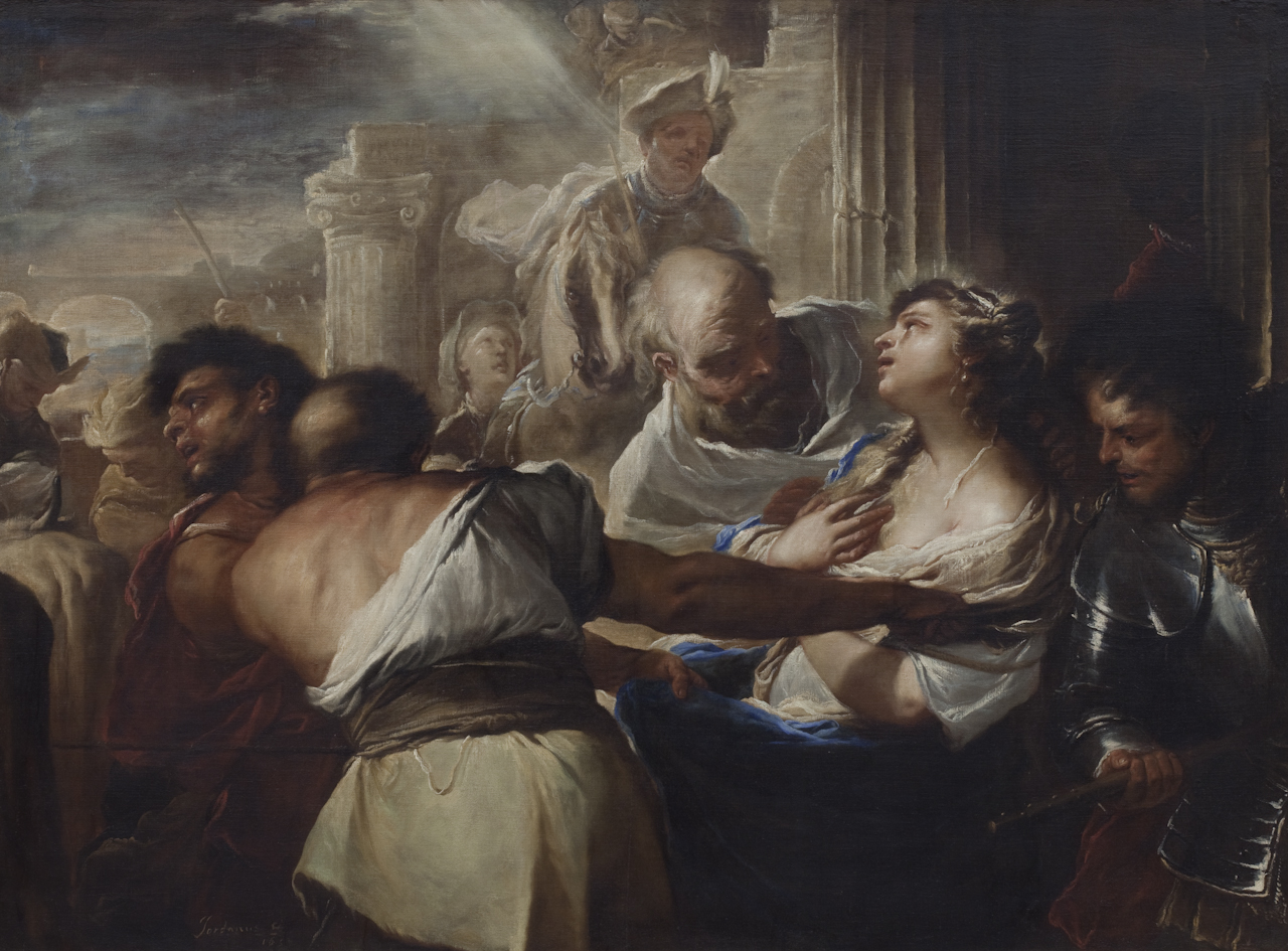 Santa Lucia (dipinto) di Giordano Luca (sec. XVII)