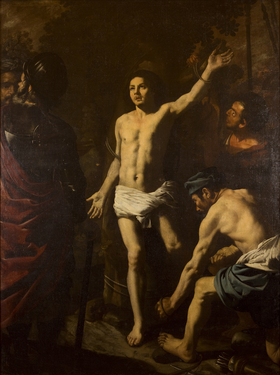 martirio di San Sebastiano (dipinto) di Van Somer Hendrick (sec. XVII)
