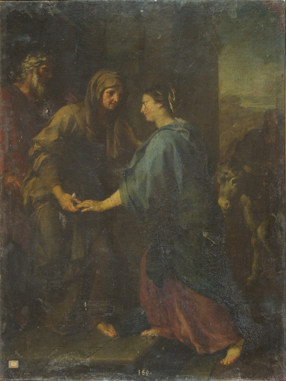 visitazione (dipinto) di Garzi Luigi (secc. XVII/ XVIII)