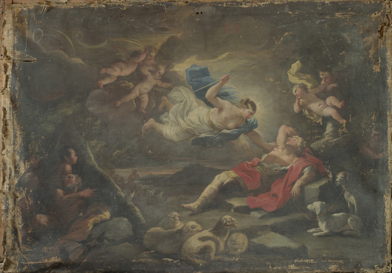 Diana ed Endimione (dipinto) di Giordano Luca (sec. XVII)