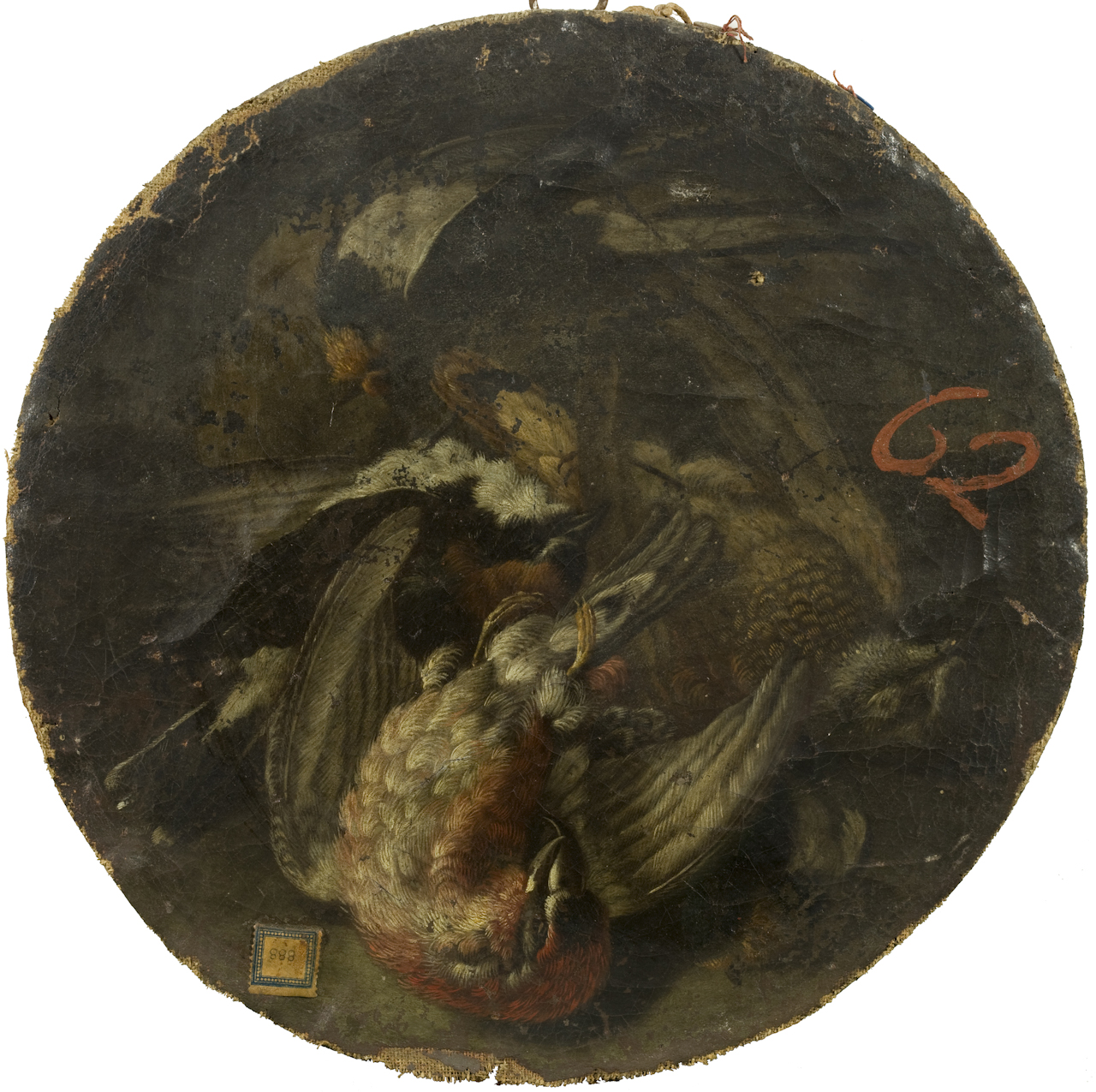 Natura morta con cacciagione (dipinto) di Realfonso Tommaso detto Masilio (sec. XVIII)