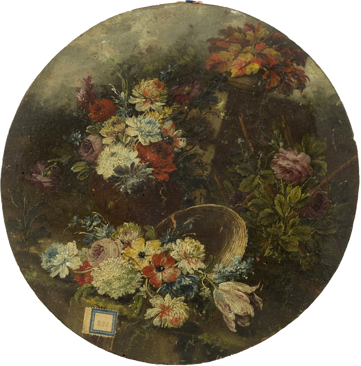 natura morta con fiori (dipinto) di Realfonso Tommaso detto Masilio (sec. XVIII)