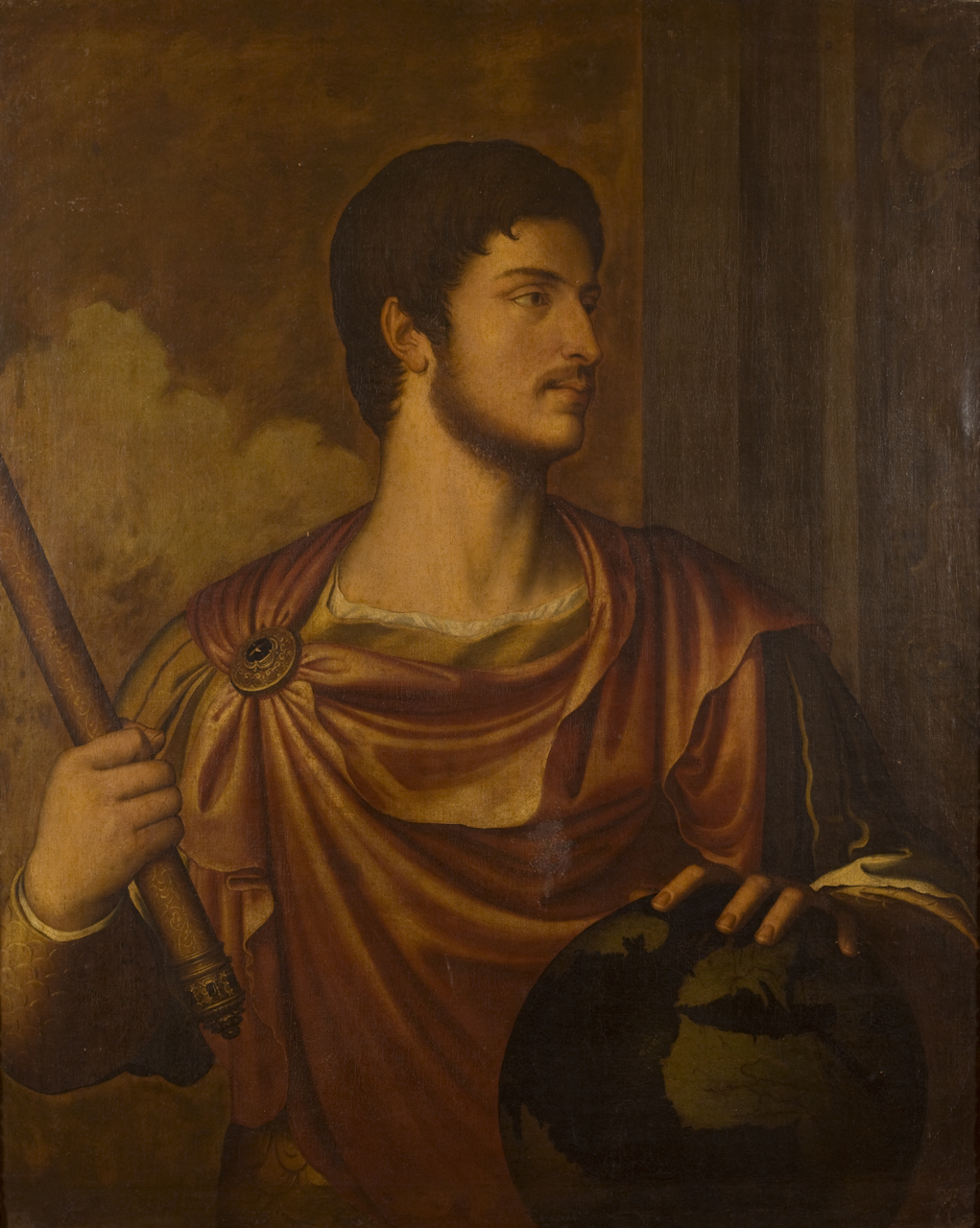 Imperatore romano (dipinto) di Campi Bernardino (sec. XVI)