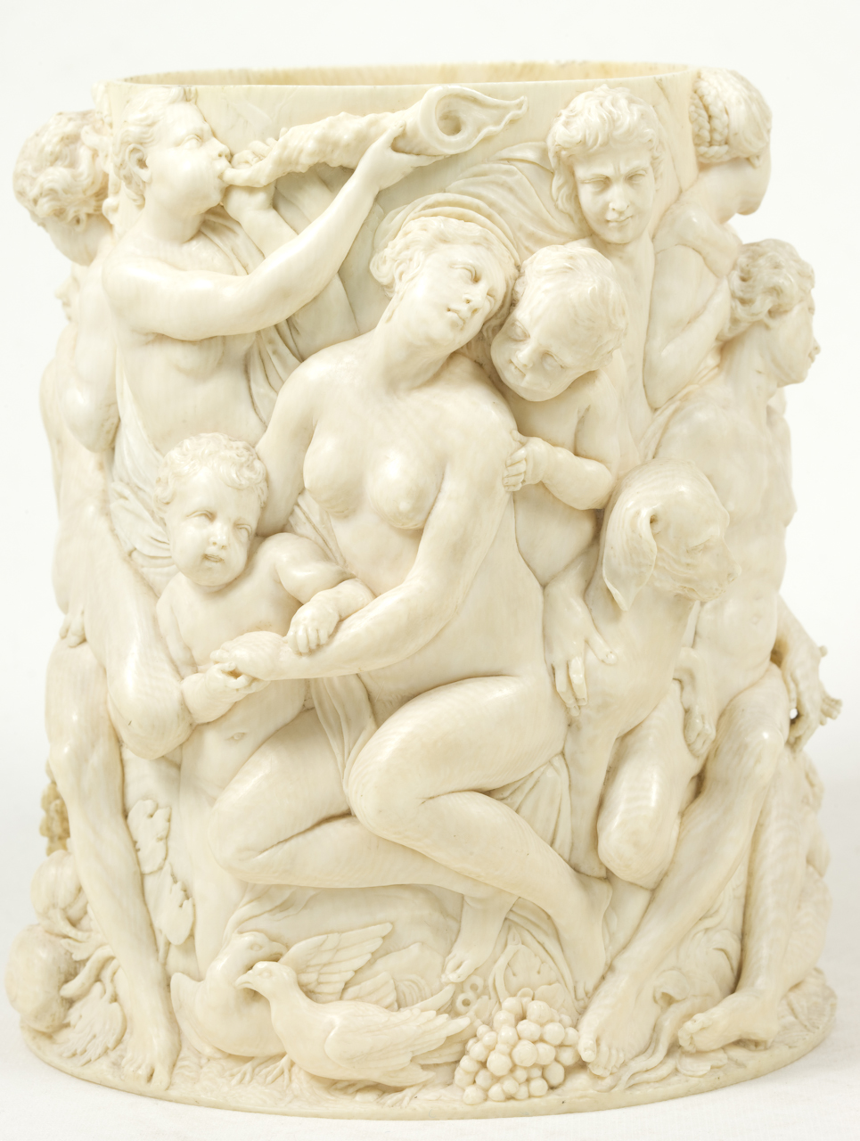 figure mitologiche (boccale) - ambito tedesco (sec. XVII)