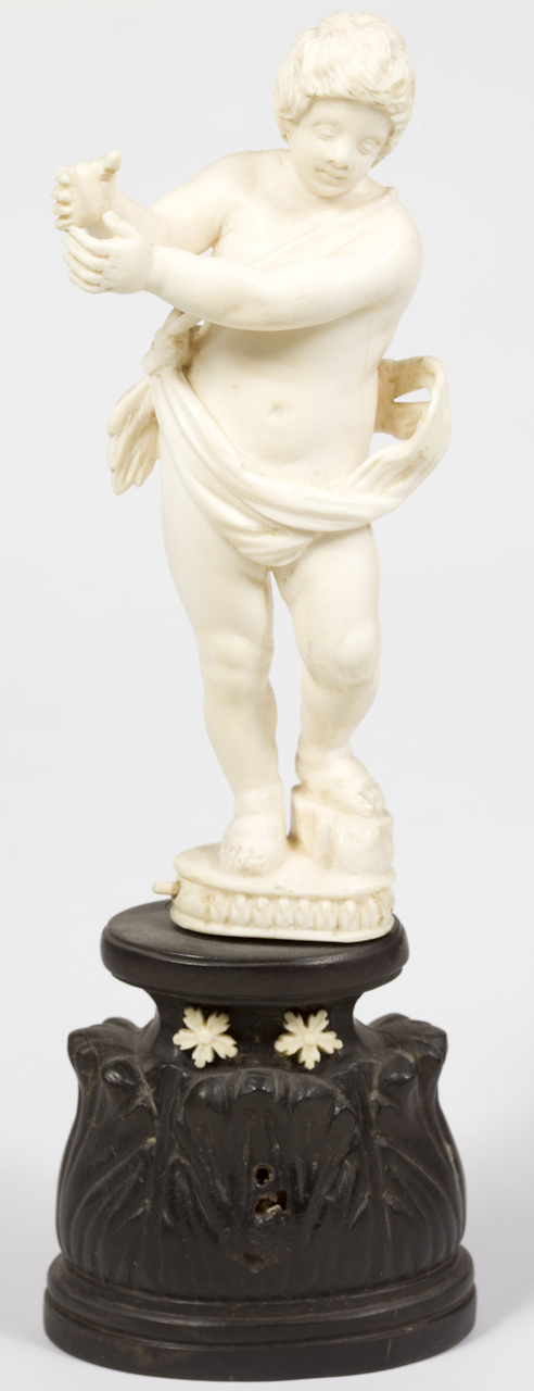 putto (statuetta) - ambito tedesco (sec. XVII)