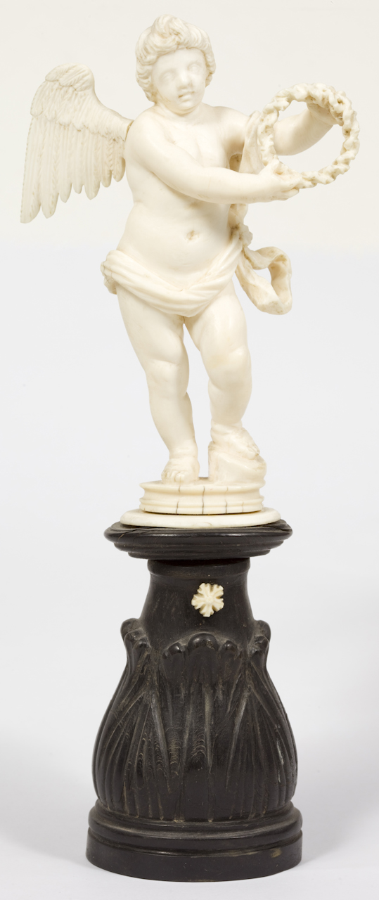 putto alato (statuetta) - ambito tedesco (sec. XVII)