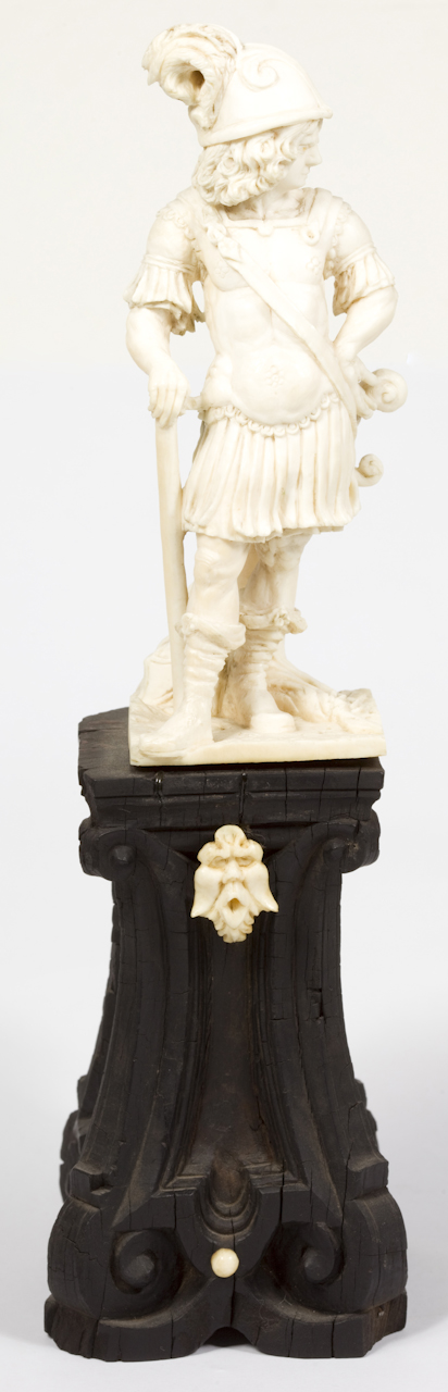 Guerriero (statuetta) - ambito tedesco (sec. XVII)