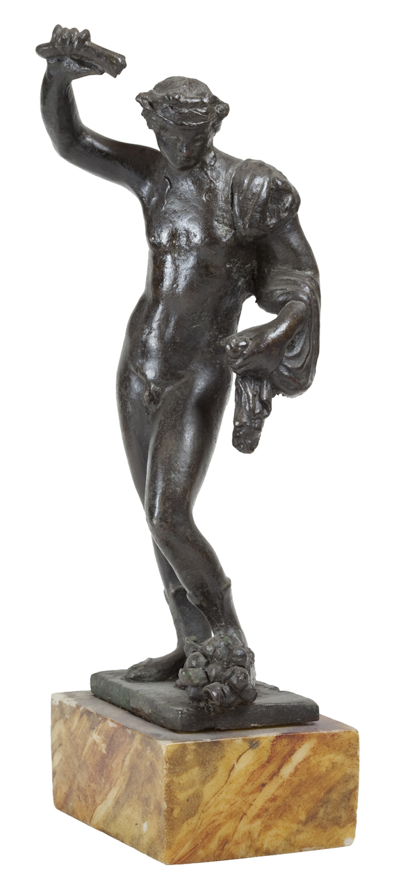 nudo maschile con cornucopia (statuetta) - ambito fiorentino (fine sec. XVI)