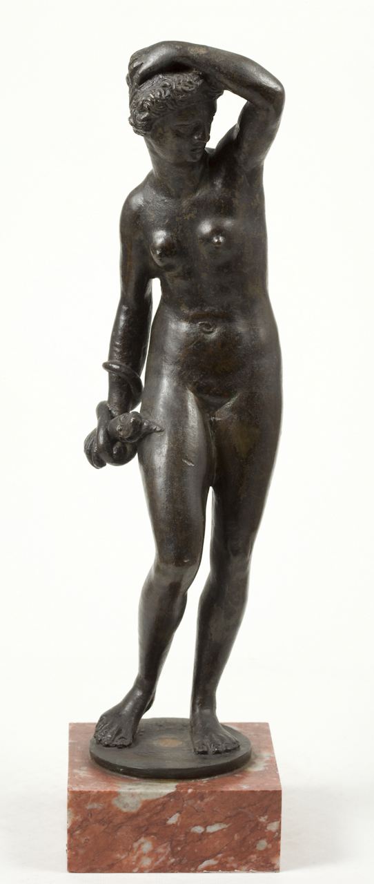 Cleopatra (statuetta) di Bandinelli Bartolomeo detto Baccio Bandinelli (bottega) (metà sec. XVI)