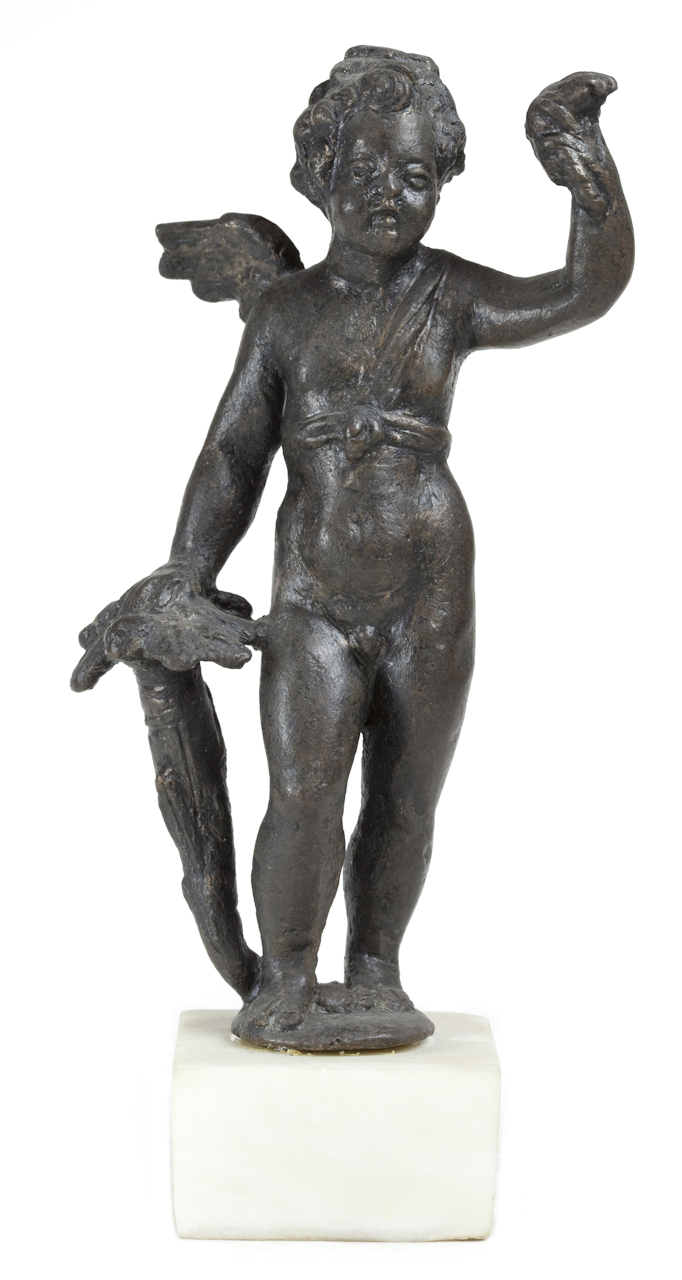 angelo con cornucopia (statuetta) - ambito veneto (fine/ inizio secc. XVI/ XVII)