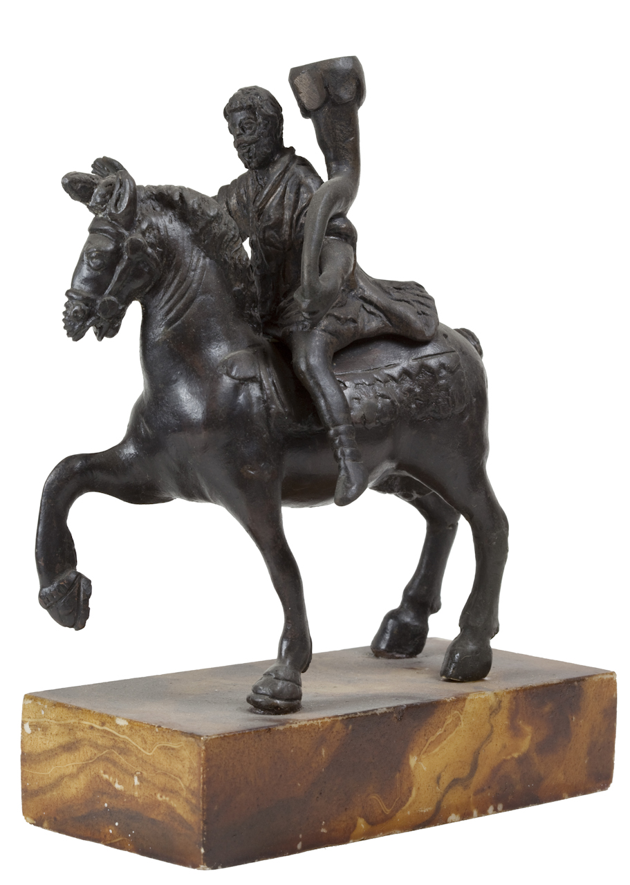 cavallo andante (statuetta) - manifattura Italia settentrionale (sec. XVI)