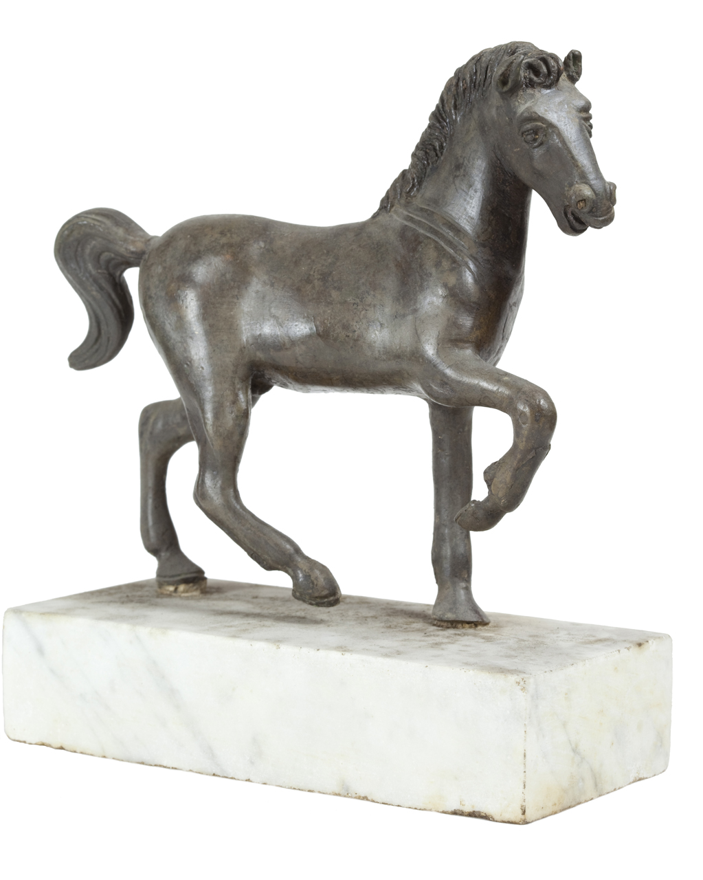 cavallo in corsa (statuetta) - manifattura Italia settentrionale (sec. XVI)