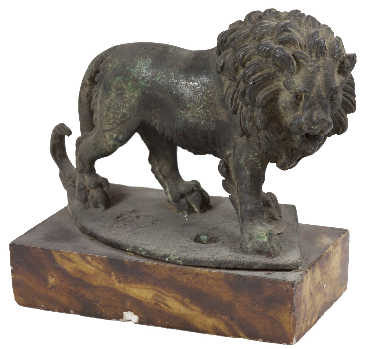 Leone (statuetta) - manifattura italiana (secc. XVI/ XVII)