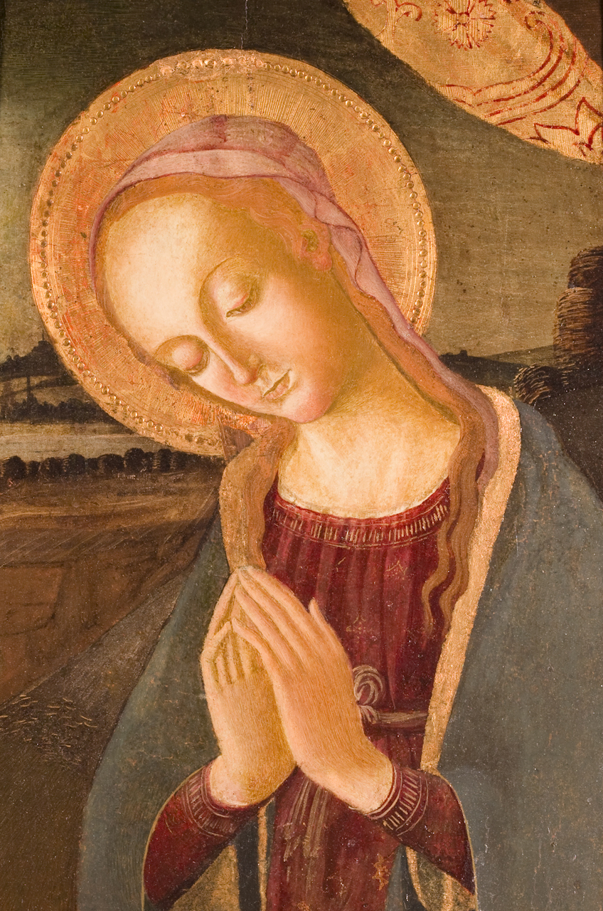 Madonna orante (dipinto) - ambito toscano (inizio sec. XVI)