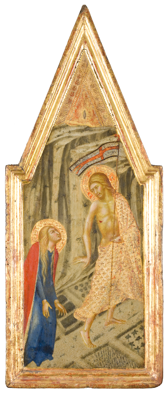 apparizione di Cristo risorto a Santa Maria Maddalena (dipinto) di Vanni Lippo (sec. XIV)