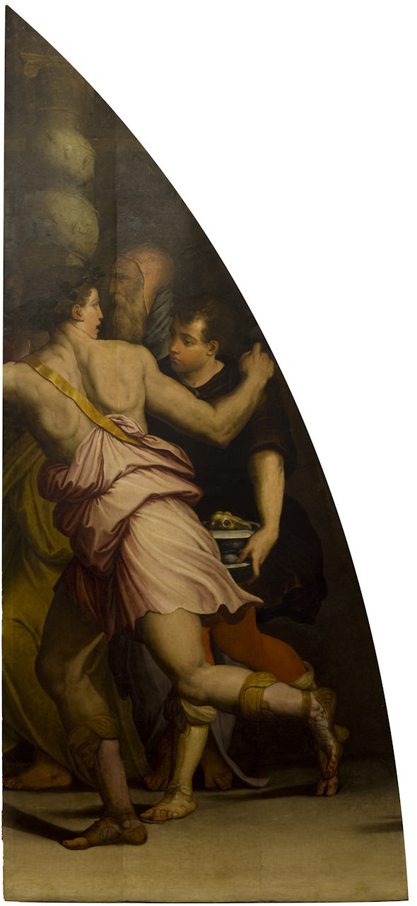 cena in casa del Fariseo (dipinto) di Vasari Giorgio (sec. XVI)