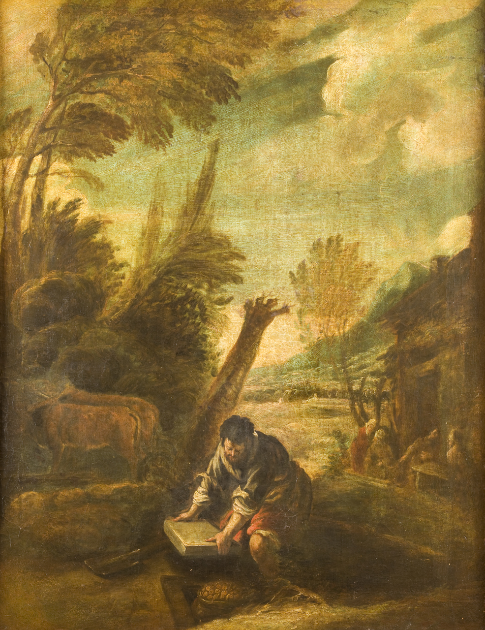 Parabola dell'avaro (dipinto) di Fetti Domenico (primo quarto sec. XVII)