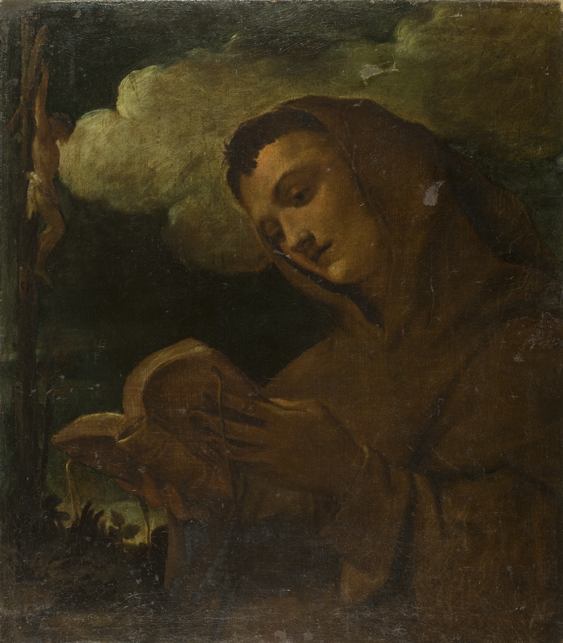 San Francesco d' Assisi (dipinto) di Mellin Charles (attribuito) (prima metà sec. XVII)