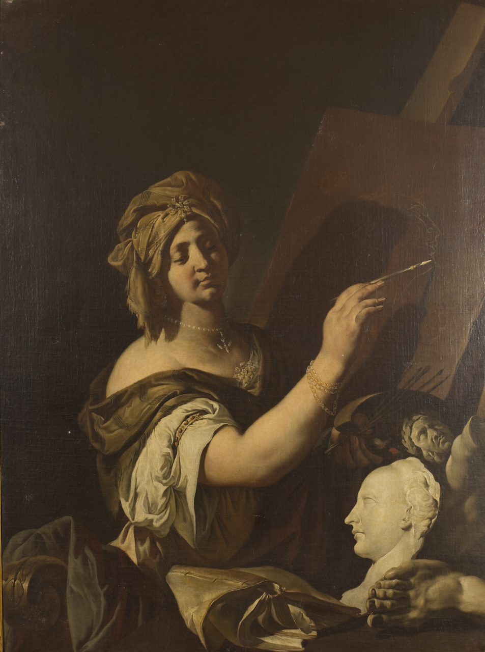 allegoria della Pittura (dipinto) di Carpioni Giulio (sec. XVII)