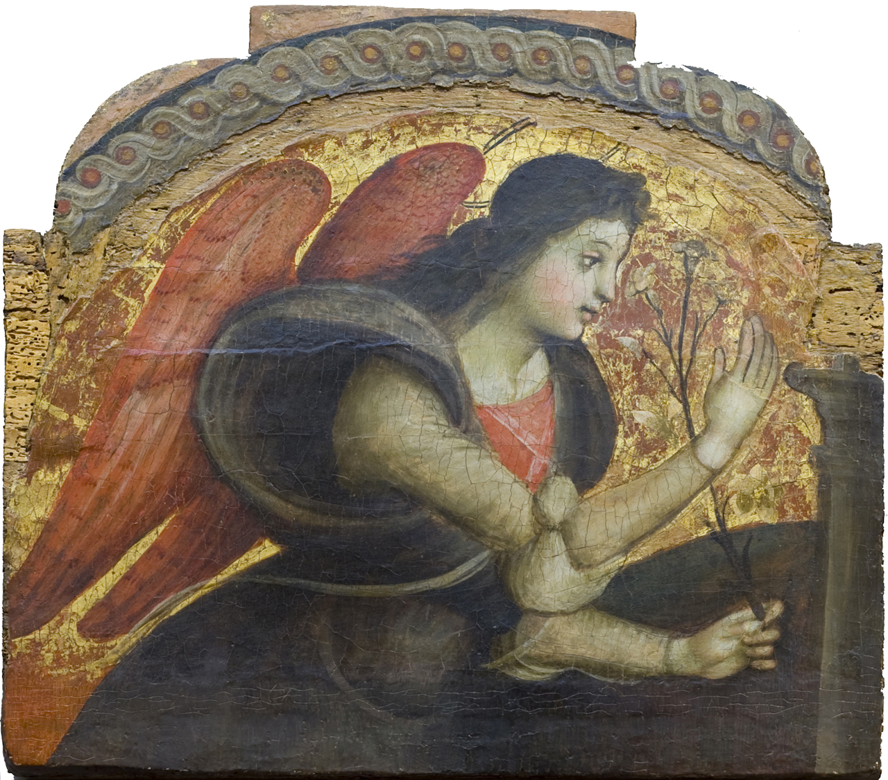 Annunciazione (dipinto) di Sparano Stefano (sec. XVI)