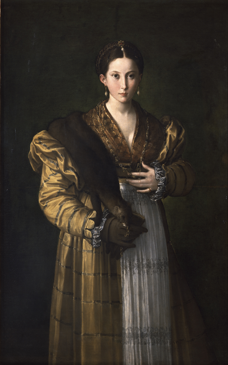 Antea, ritratto di donna (dipinto) di Mazzola Francesco detto Parmigianino (sec. XVI)
