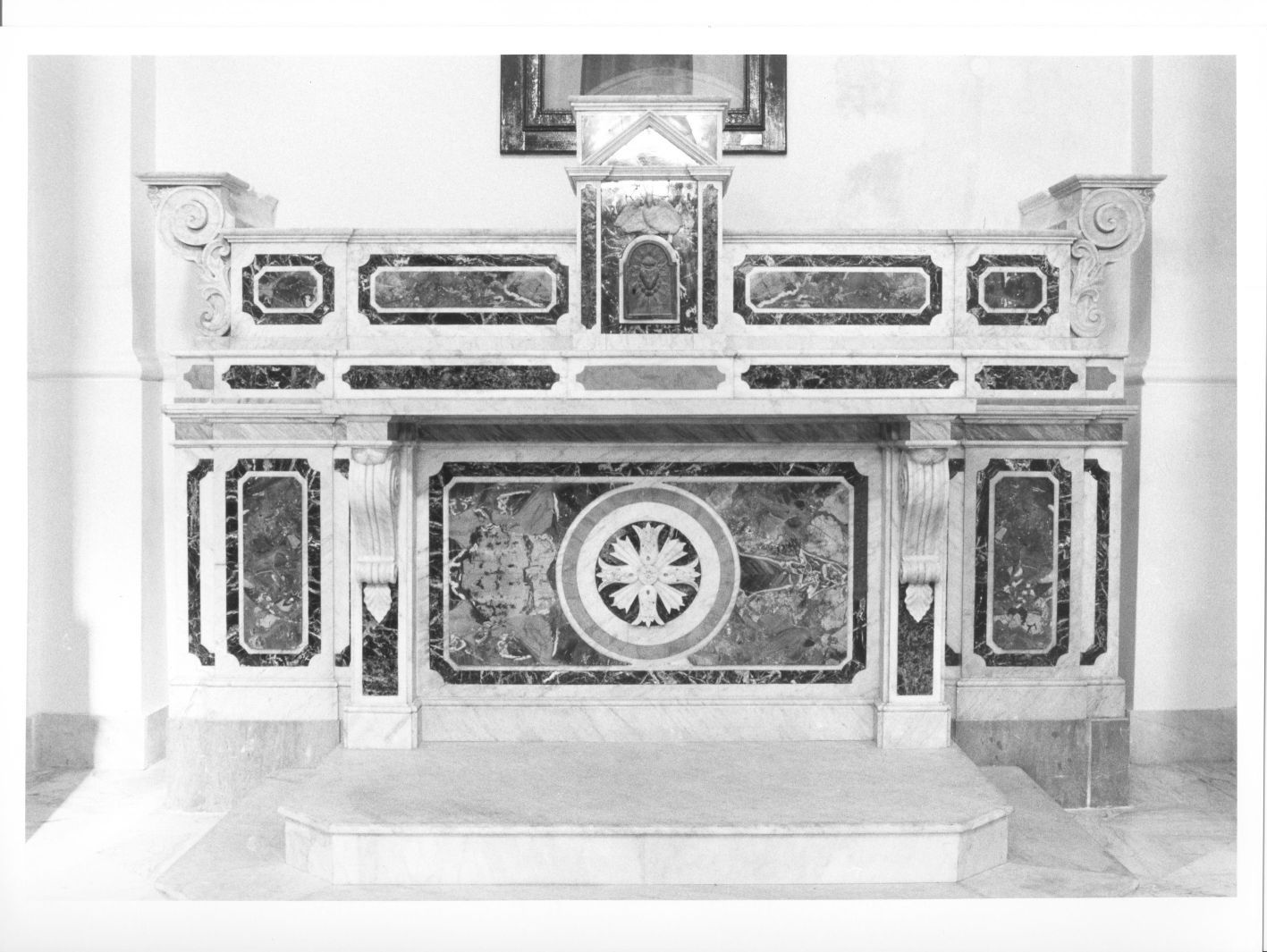 altare, opera isolata - bottega Italia meridionale (sec. XIX)