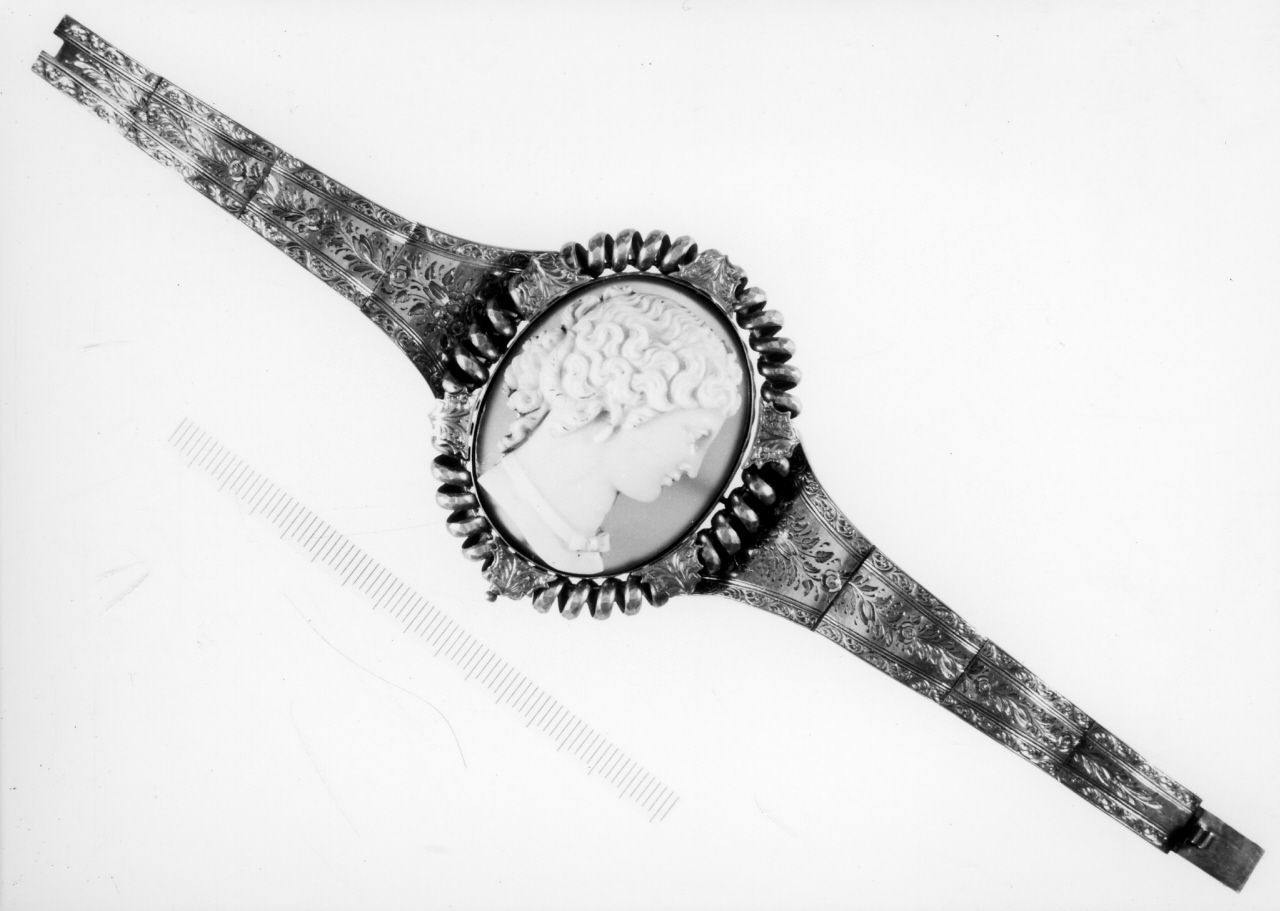 braccialetto di Catenacci Vincenzo (attribuito) - bottega inglese (sec. XIX, sec. XIX)