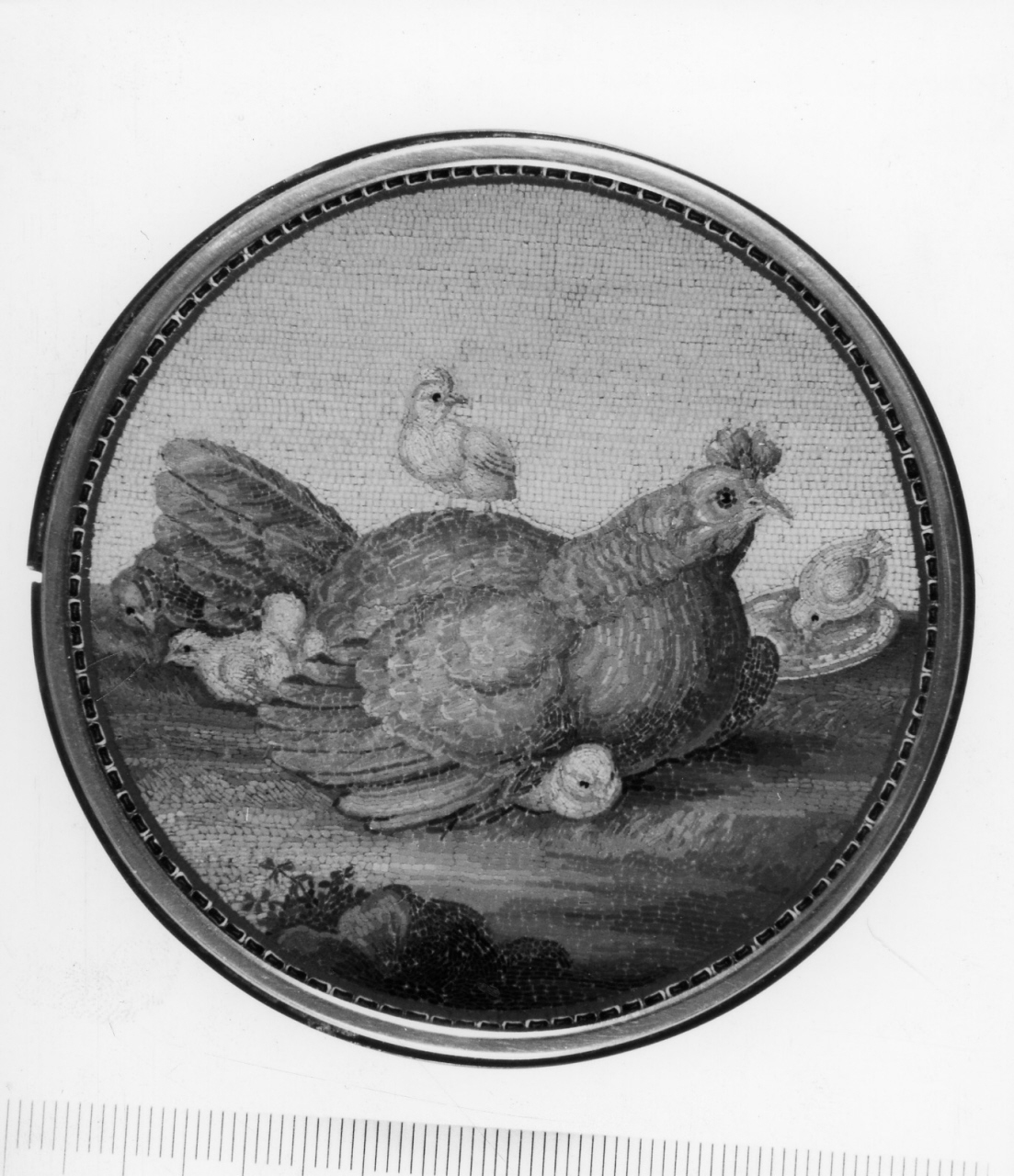 scatola - bottega italiana (inizio sec. XIX)