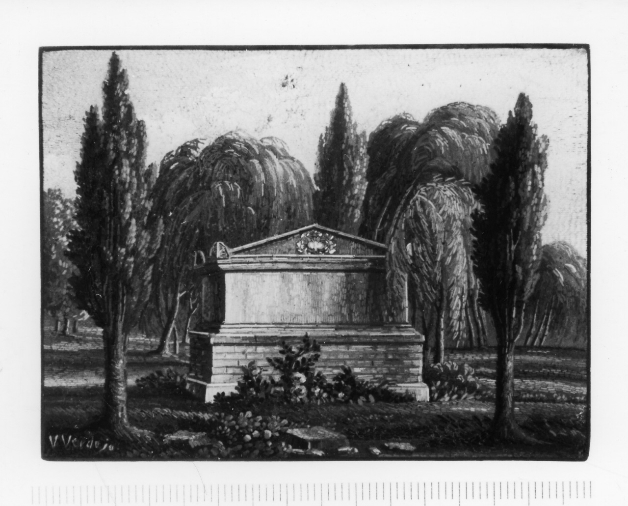 placca di Verdejo Vincenzo (inizio sec. XIX)