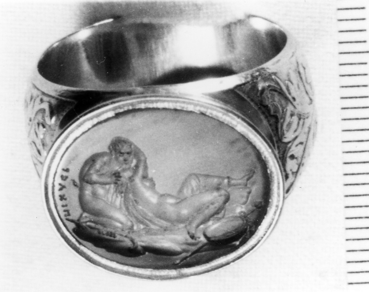 anello di Pikler Luigi - bottega romana (sec. XIX)