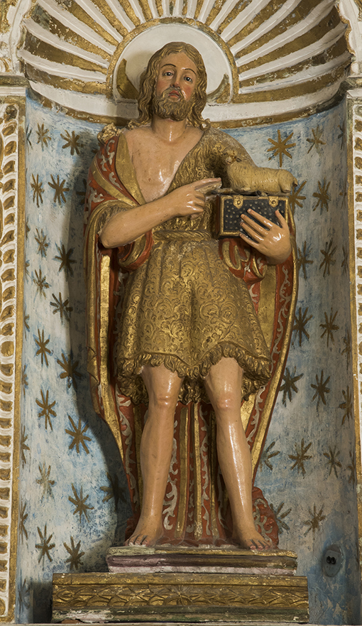 San Giovanni Battista (statua) - ambito Italia meridionale (seconda metà sec. XIX)