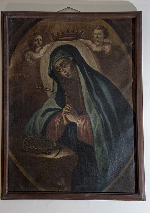 Madonna Addolorata (dipinto) - ambito Italia meridionale (seconda metà sec. XIX)