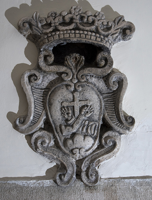 emblema francescano (rilievo) - ambito Italia meridionale (secc. XVII/ XVIII)