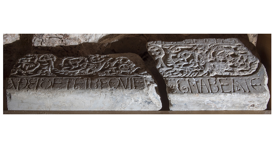 decorazione plastica, frammento - ambito pugliese (secc. XII/ XIII)